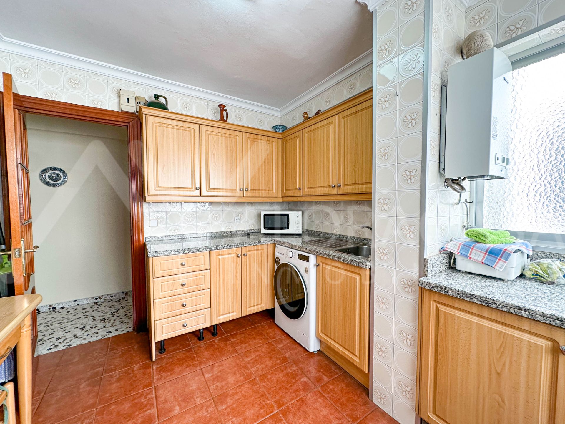 Cocina de Piso en venta en Málaga Capital con Aire acondicionado, Terraza y Amueblado