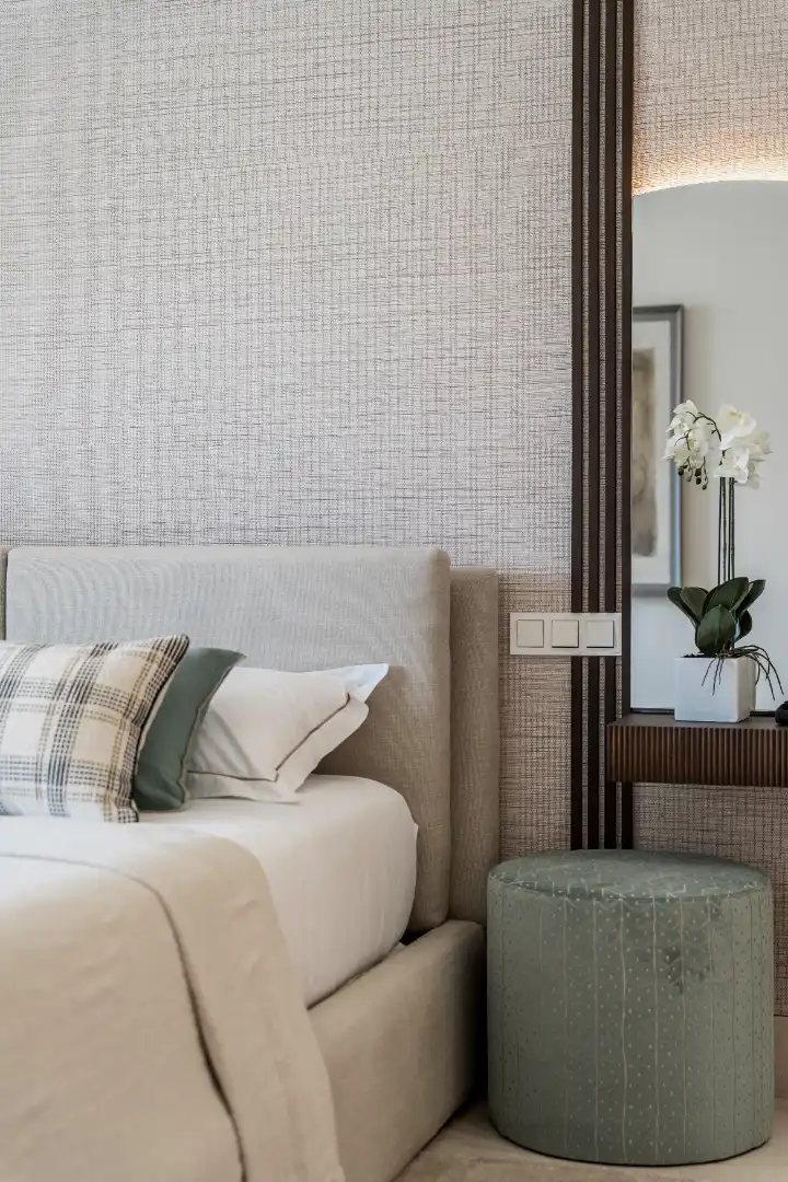Bedroom of Flat for sale in Marbella  with Air Conditioner, Private garden and Terrace