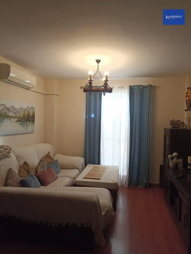 Sala de estar de Piso de alquiler en Sevilla con Aire acondicionado, Calefacción y Terraza