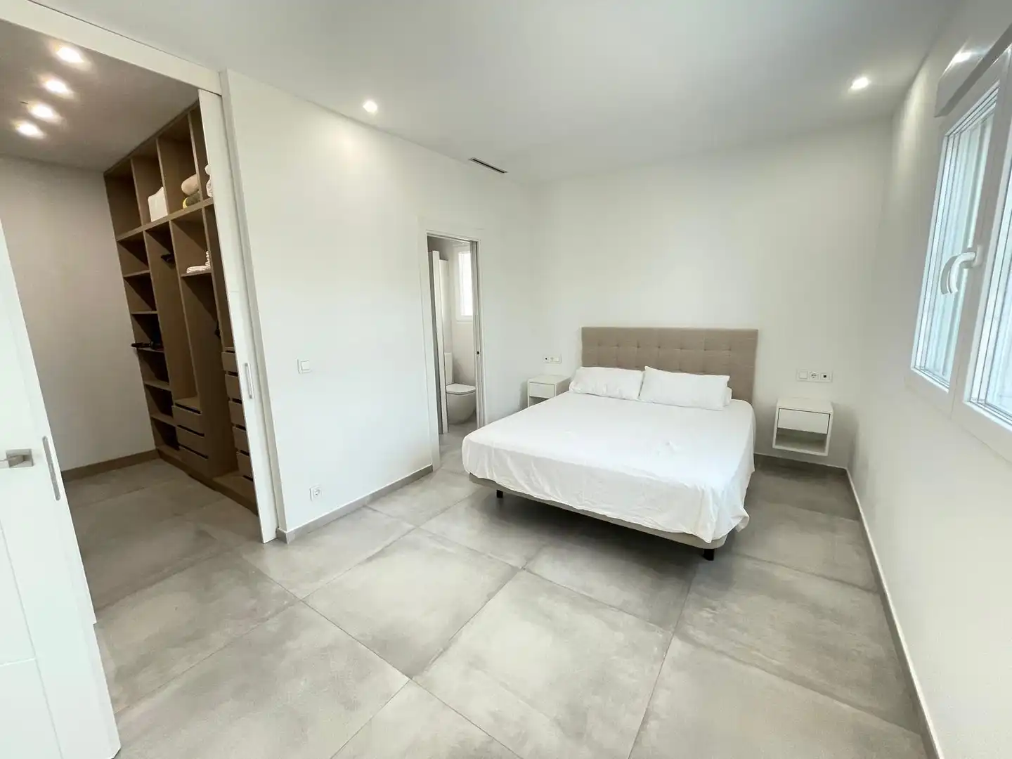 Bedroom of Houses for rent in Elche / Elx  with Air Conditioner, Heating and Private garden