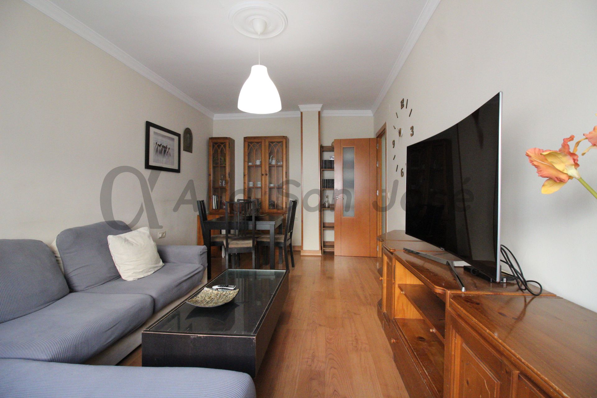 Living room of Flat to rent in La Rinconada  with Air Conditioner, Terrace and Furnished