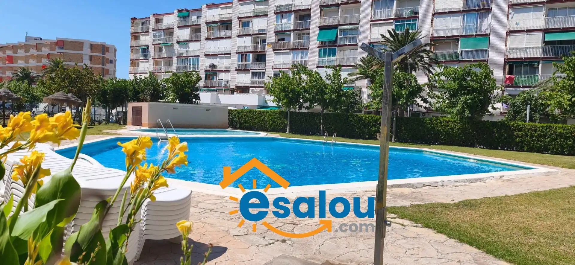 Swimming pool of Study for sale in Vila-seca  with Air Conditioner, Private garden and Terrace