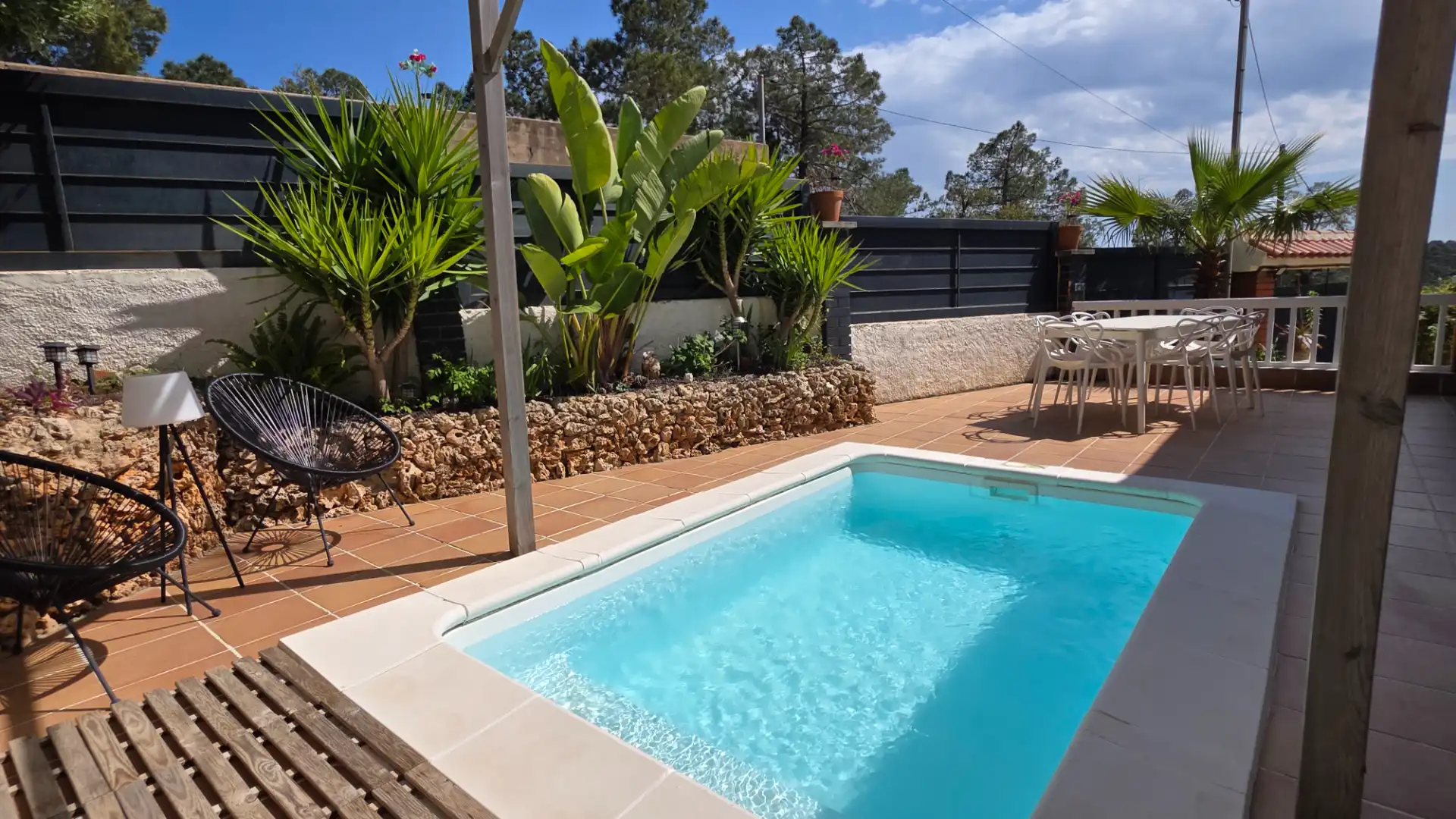 Piscina de Casa o chalet en venta en Lloret de Mar con Aire acondicionado, Calefacción y Jardín privado