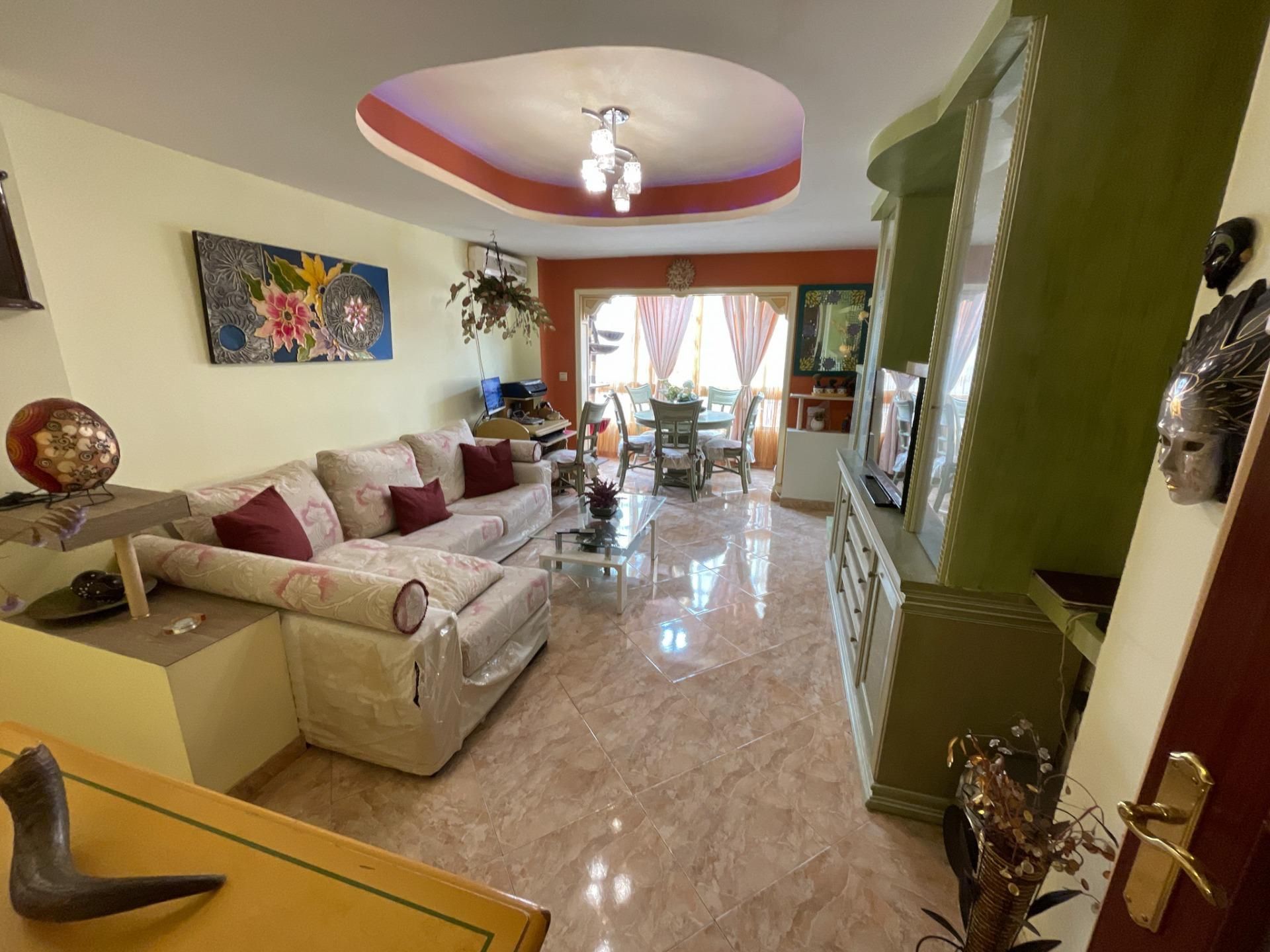 Living room of Flat for sale in Málaga Capital  with Air Conditioner and Terrace