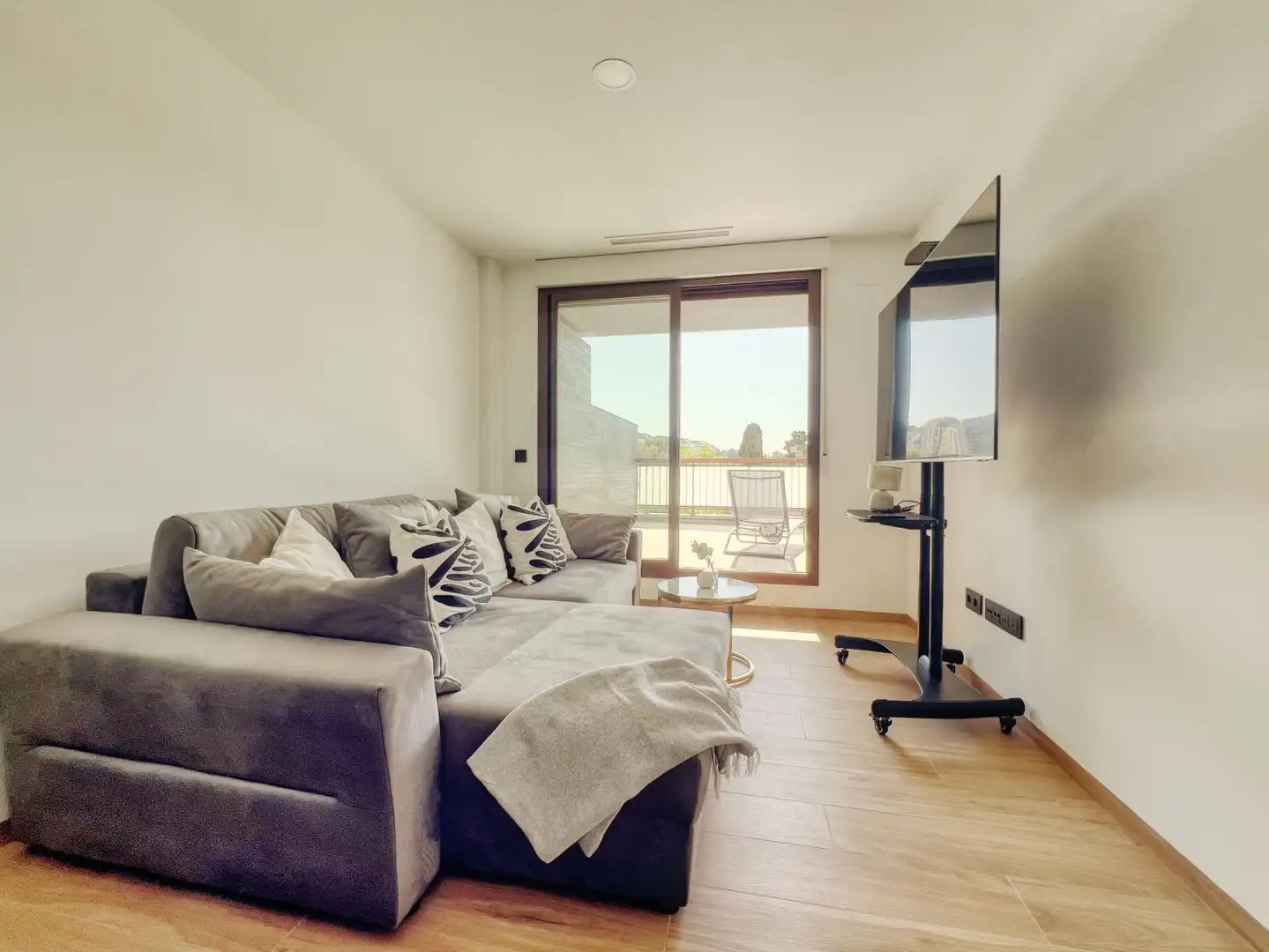 Living room of Flat for sale in Dénia  with Terrace and Swimming Pool