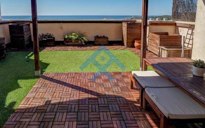 Terrace of Flat for sale in Sitges  with Heating, Terrace and Balcony