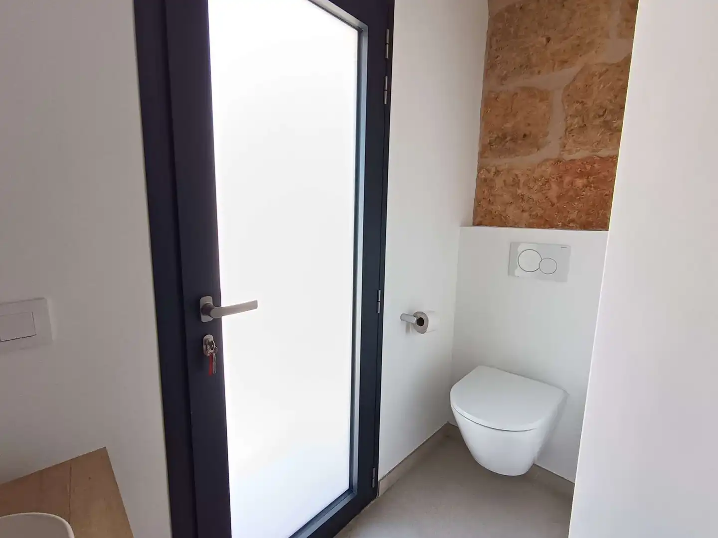Bathroom of Houses for sale in Llubí  with Heating, Terrace and Furnished