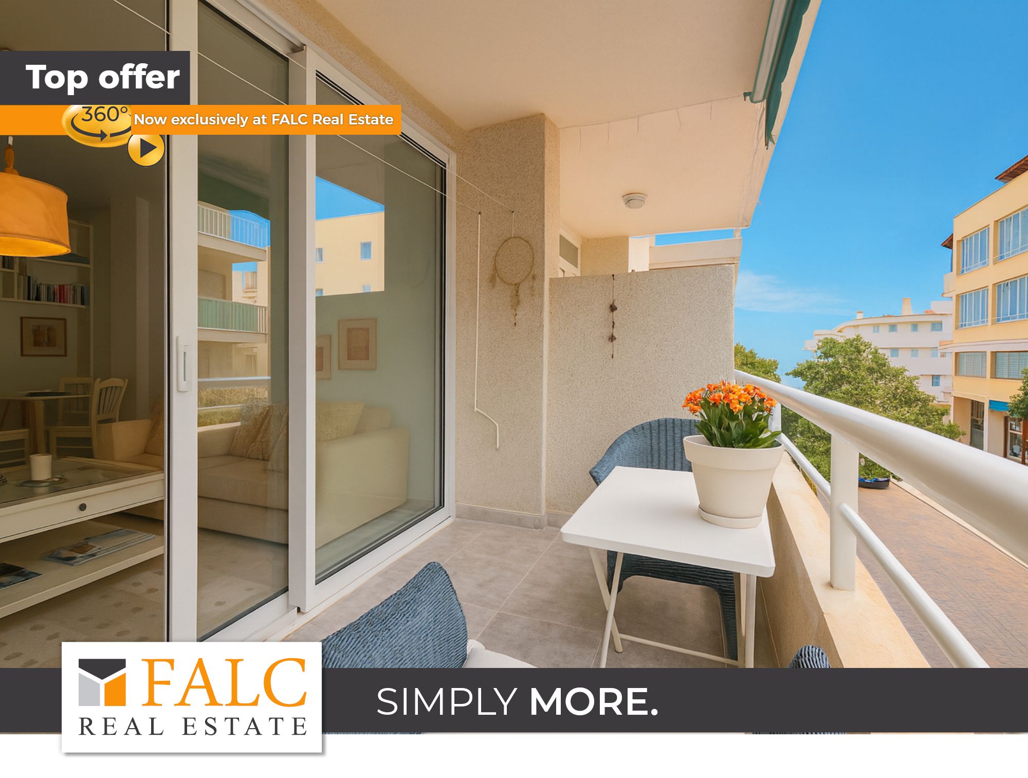 Terrasse von Wohnungen zum verkauf in Son Servera