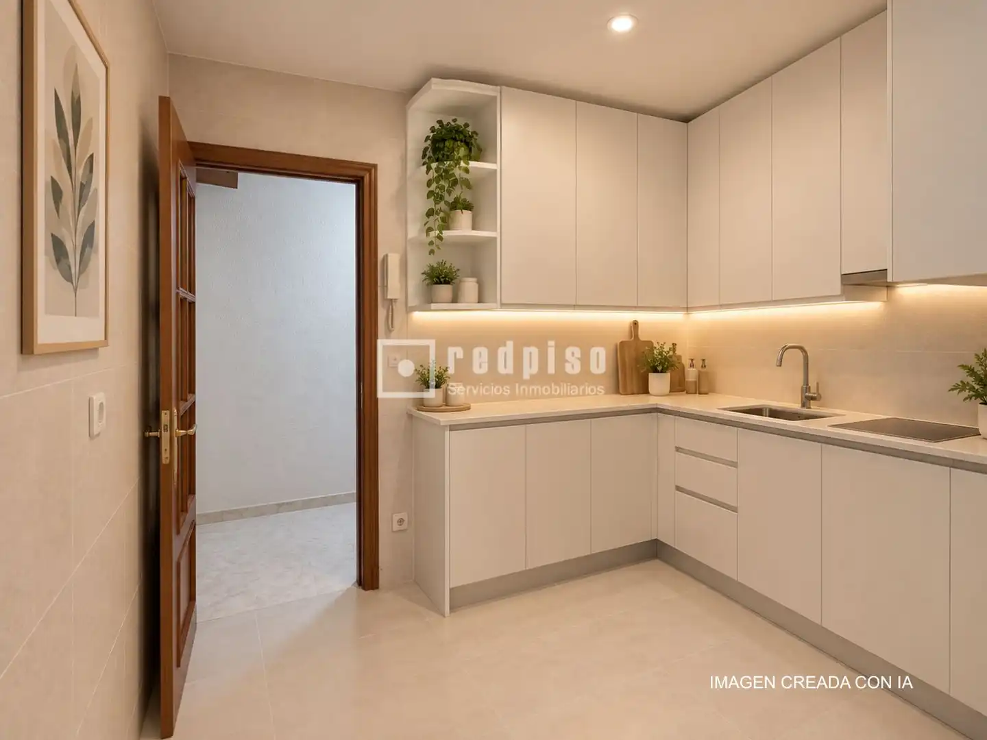 Kitchen of Flat for sale in Madrid  with Heating and Terrace