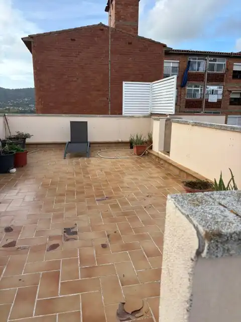 Terrasse von Dachboden zum Verkauf in Mataró mit Klimaanlage, Heizung und Terrasse