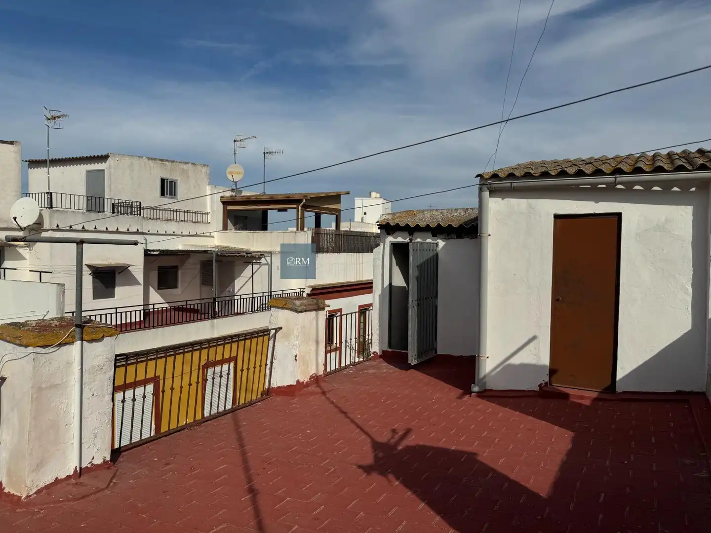 Vista exterior de Casa o chalet en venta en Sanlúcar de Barrameda con Aire acondicionado, Terraza y Balcón