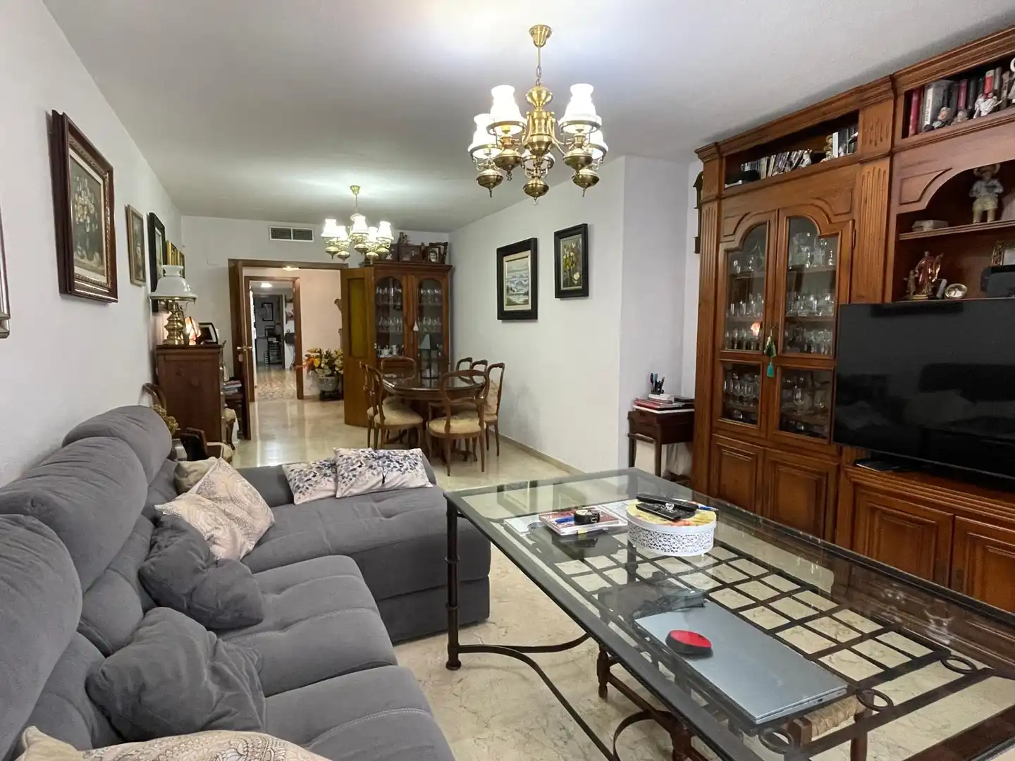 Living room of Flat for sale in Córdoba  with Air Conditioner, Heating and Storage room