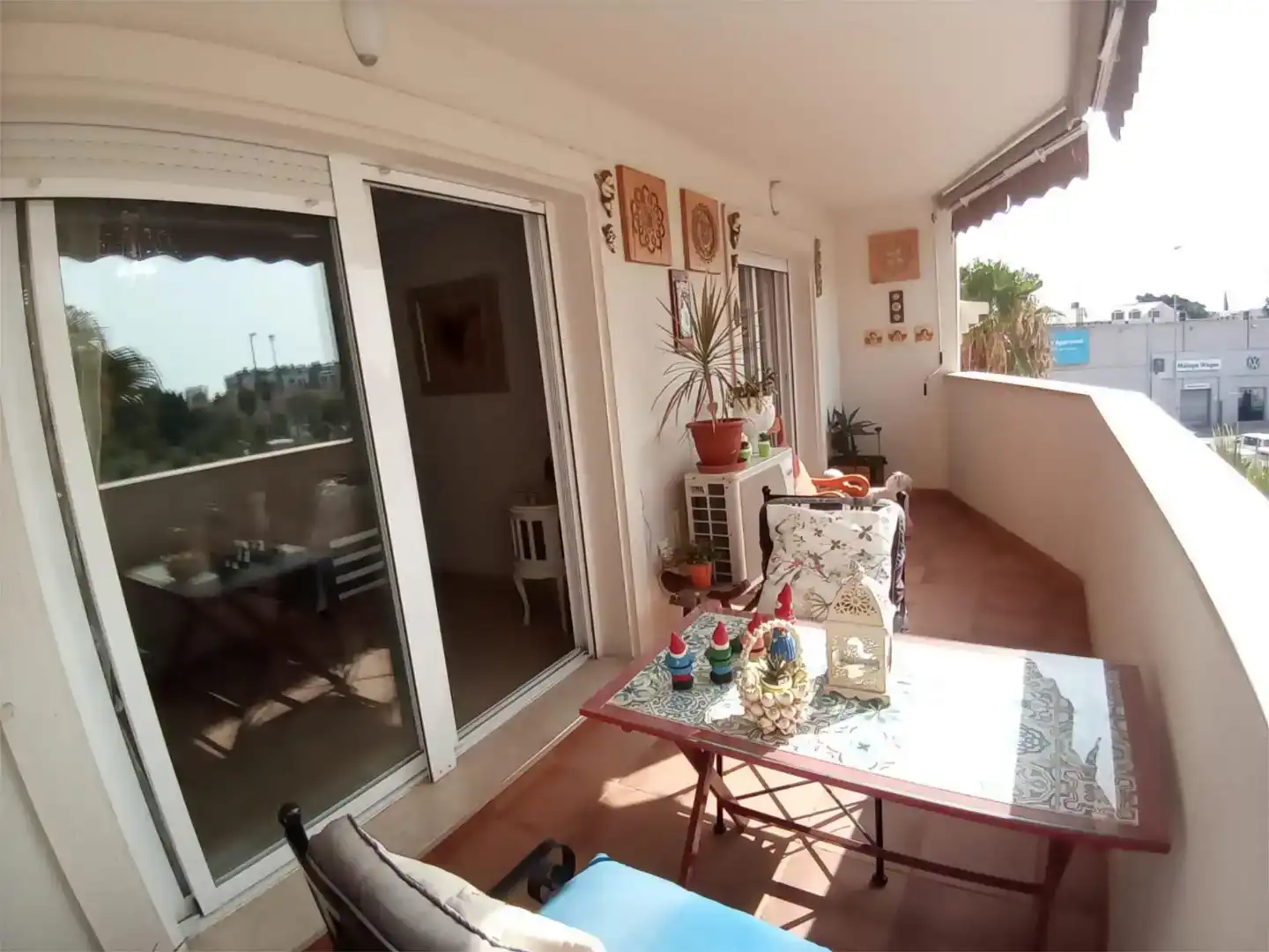 Terrasse von Wohnung zum Verkauf in Torremolinos mit Klimaanlage, Terrasse und Schwimmbad