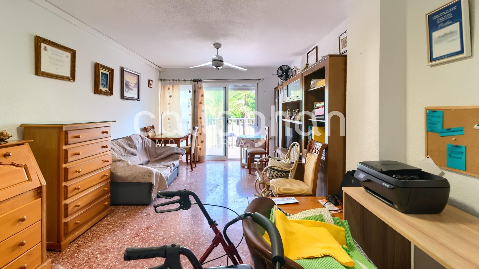 Living room of Flat for sale in Cullera  with Private garden
