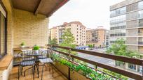 Terrace of Flat for sale in  Pamplona / Iruña  with Heating, Parquet flooring and Terrace