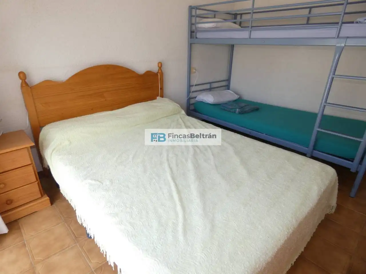 Habitación de Casa adosada en venta en Peñíscola / Peníscola con Jardín privado, Terraza y Amueblado