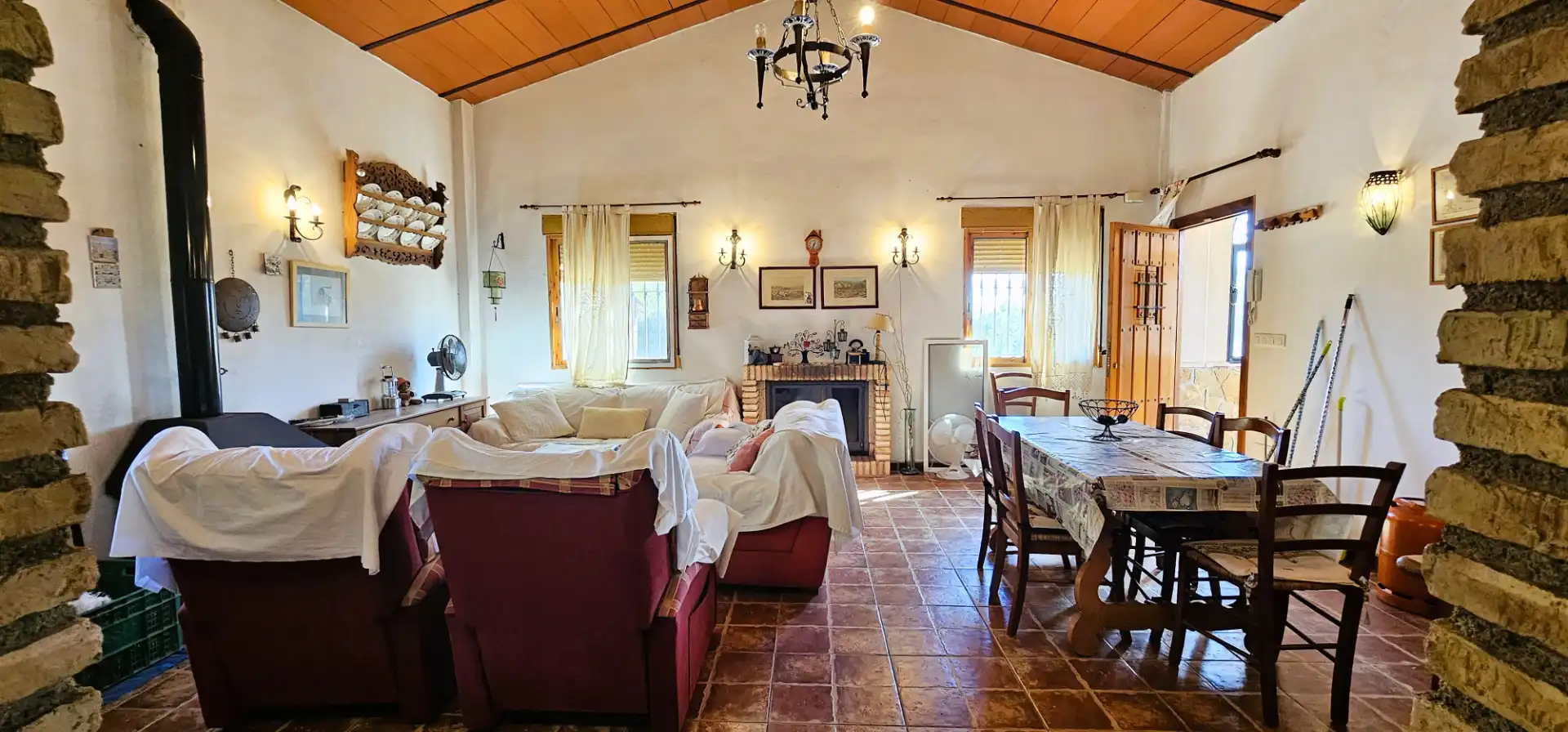 Menjador de Casa o xalet en venda en Aledo amb Jardí privat, Terrassa i Traster