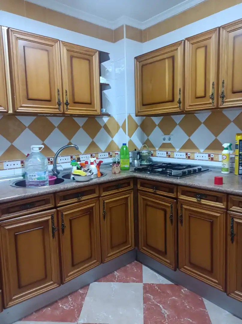 Cocina de Casa o chalet en venta en Vélez-Málaga con Aire acondicionado, Terraza y Amueblado