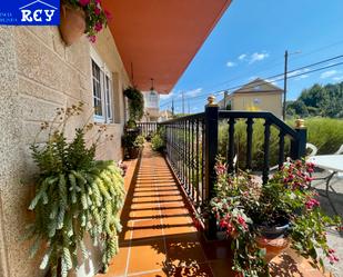 Terrassa de Casa o xalet en venda en Ames amb Calefacció, Jardí privat i Terrassa