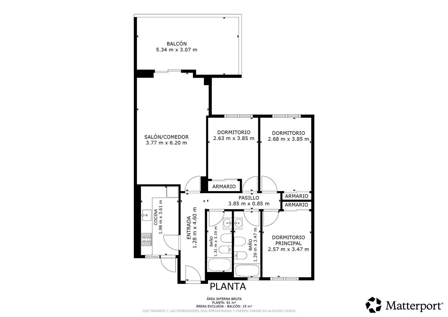 Flat for sale in Alicante / Alacant  with Air Conditioner, Private garden and Balcony