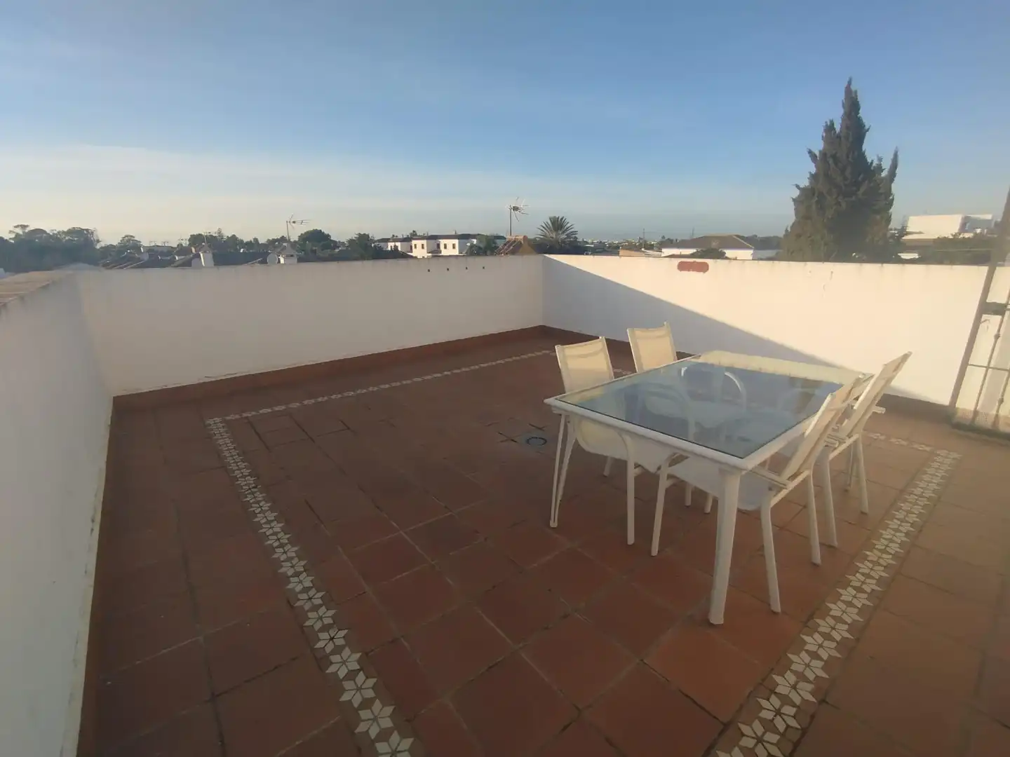 Terraza de Casa o chalet en venta en Chiclana de la Frontera con Aire acondicionado