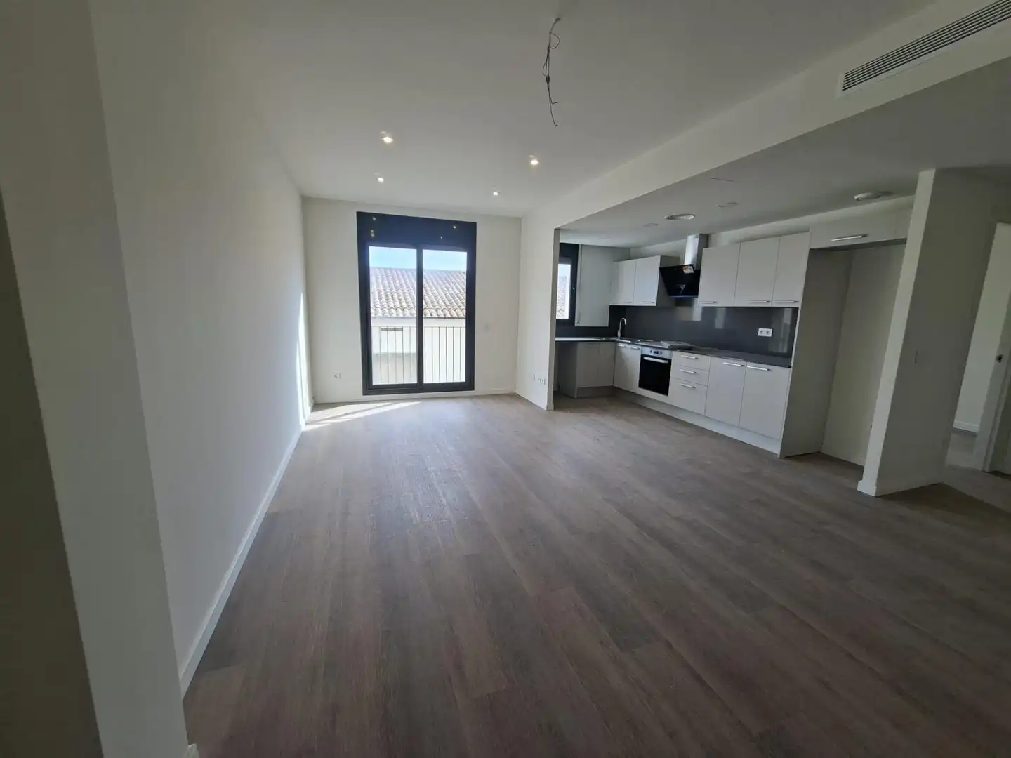 Sala de estar de Ático en venta en Palafolls con Aire acondicionado y Parquet