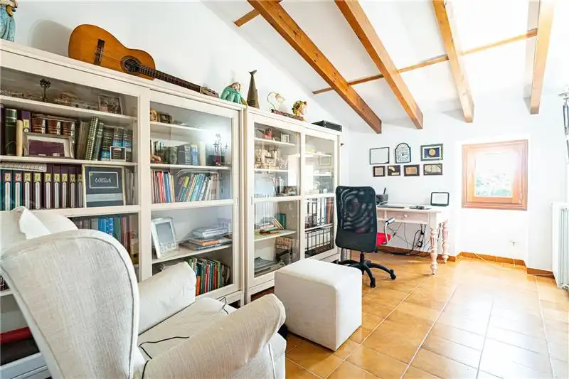 Sala d'estar de Casa o xalet en venda en Marratxí amb Aire condicionat, Calefacció i Jardí privat