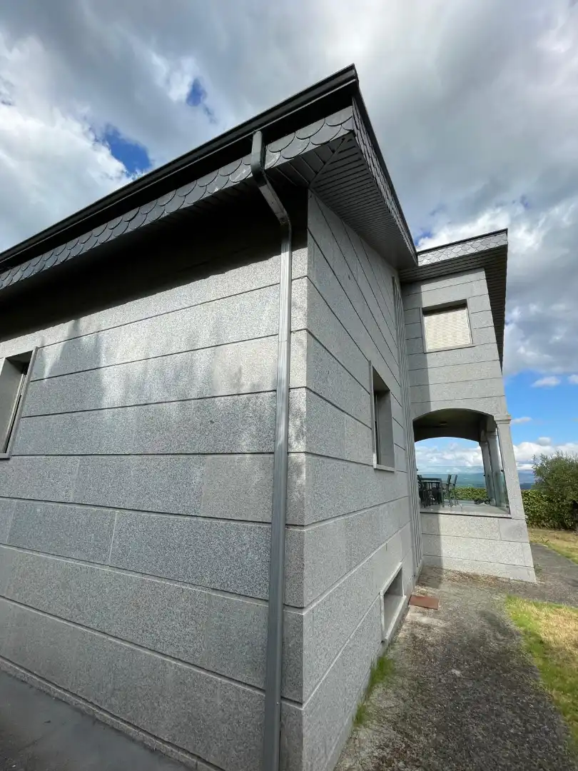 Vista exterior de Casa o chalet en venta en Barbadás con Calefacción, Jardín privado y Terraza