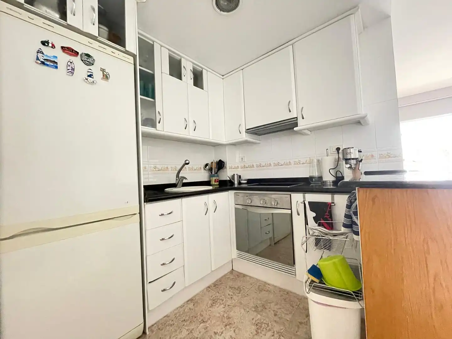 Cuina de Apartament en venda en Moncofa amb Terrassa, Moblat i Forn