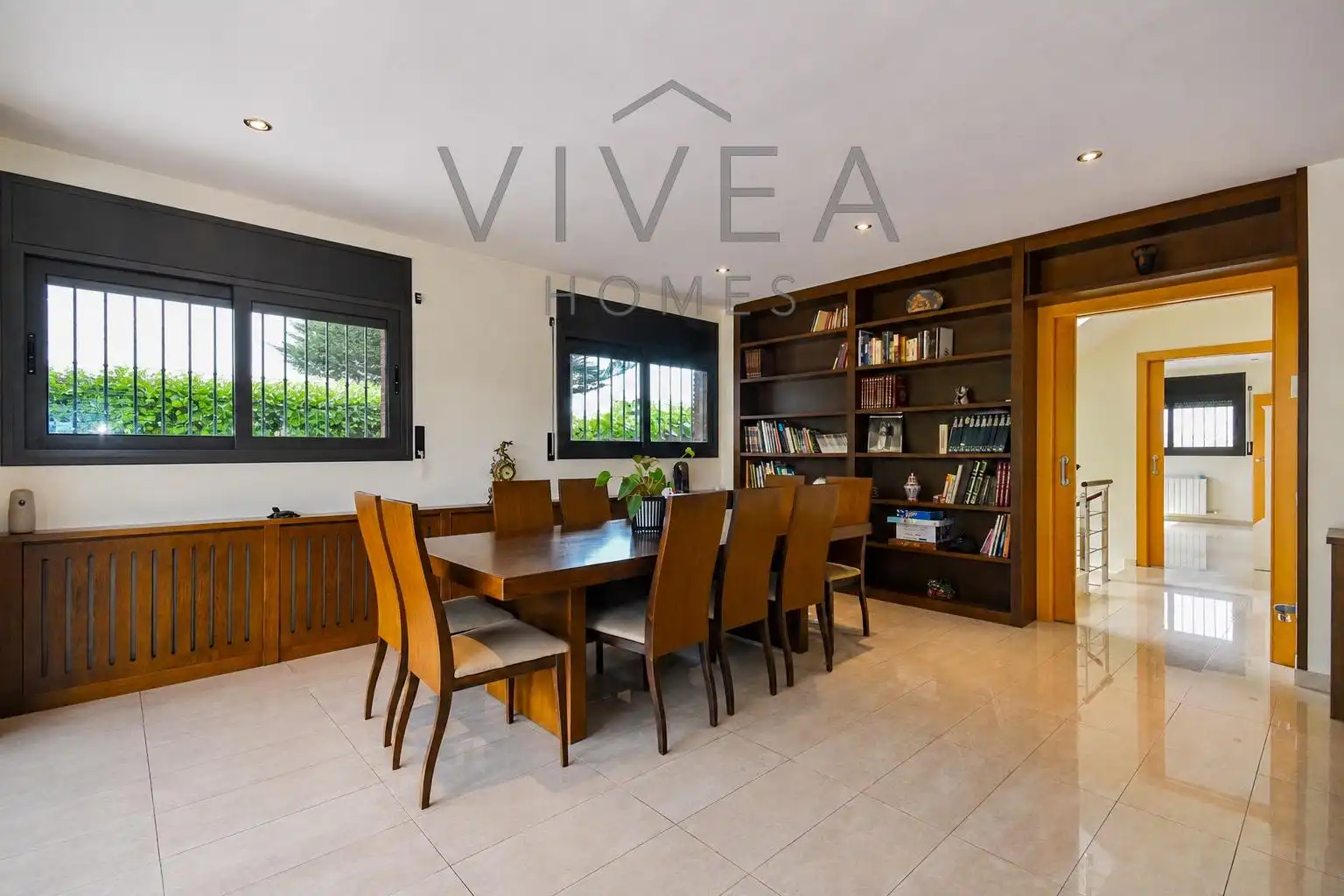 Comedor de Casa o chalet en venta en Sabadell con Aire acondicionado, Calefacción y Jardín privado