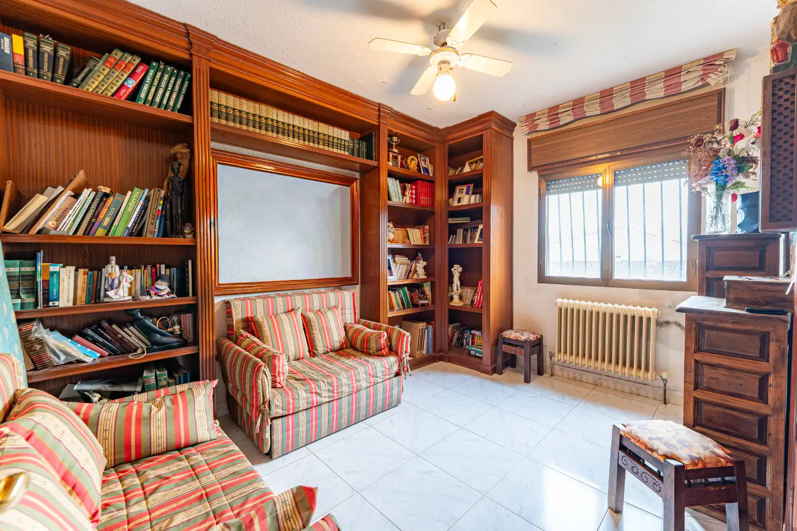 Sala de estar de Casa o chalet en venta en El Álamo con Aire acondicionado, Jardín privado y Terraza