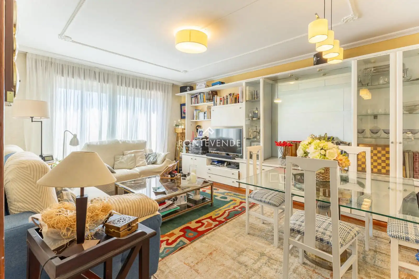 Living room of Flat for sale in Vilagarcía de Arousa  with Heating