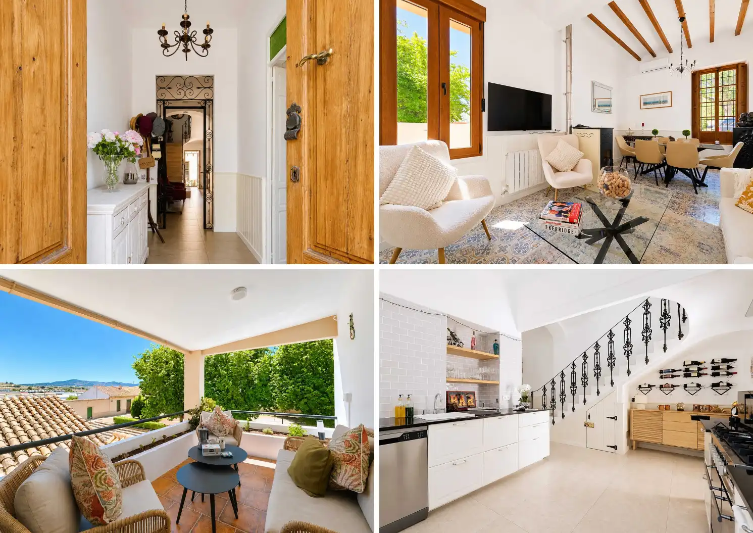Außenansicht von Einfamilien-Reihenhaus zum Verkauf in El Pinós / Pinoso mit Terrasse