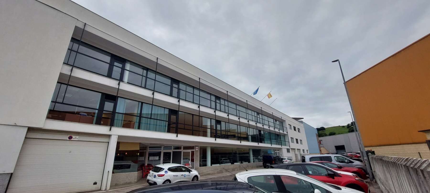 Vista exterior de Nau industrial en venda en Camargo