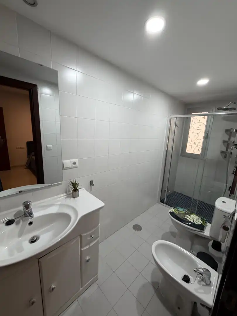 Baño de Piso de alquiler en Granada con Amueblado