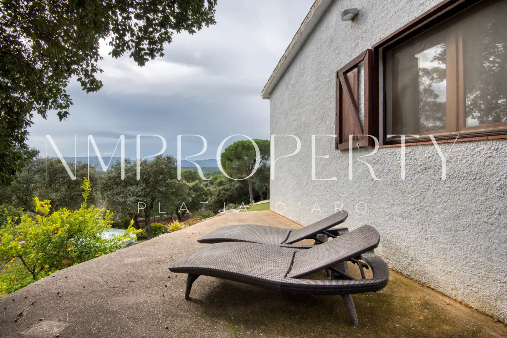 Vista exterior de Casa o xalet en venda en Santa Cristina d'Aro amb Aire condicionat, Calefacció i Jardí privat