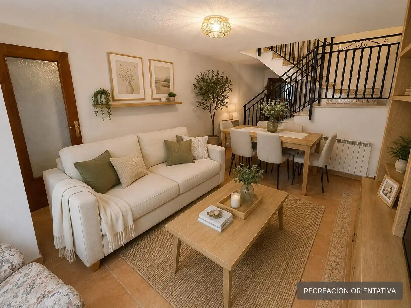 Sala de estar de Casa o chalet en venta en Sacecorbo