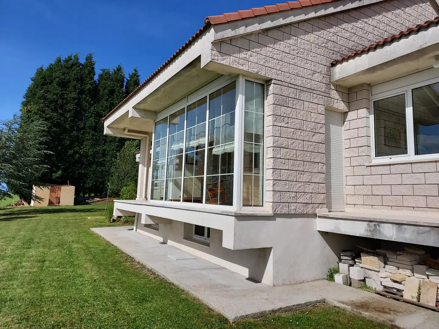 Exterior view of Houses for sale in Castrillón  with Heating, Private garden and Parquet flooring