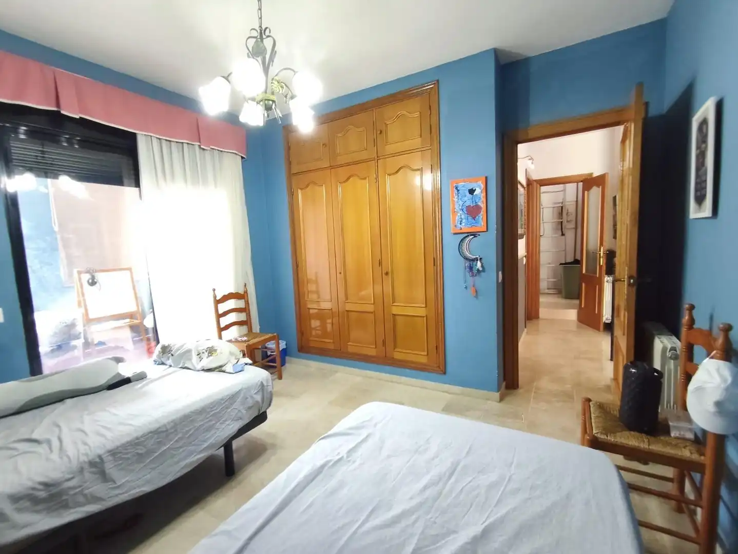 Dormitori de Casa adosada en venda en Torrent amb Aire condicionat, Jardí privat i Terrassa