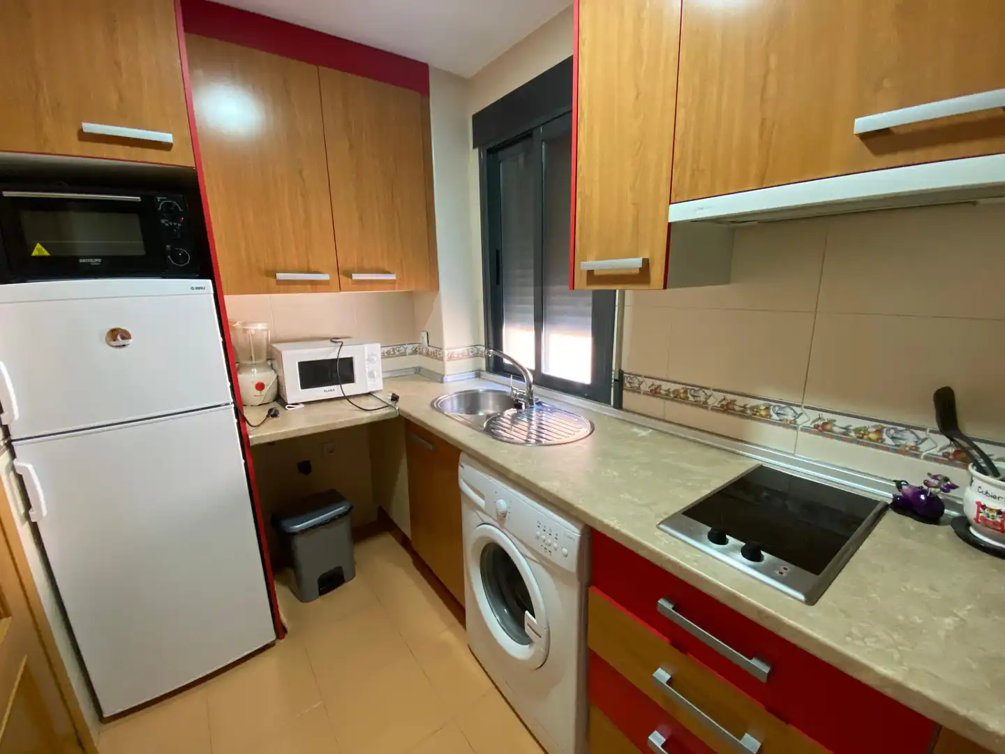 Cocina de Apartamento de alquiler en Ciudad Real con Amueblado