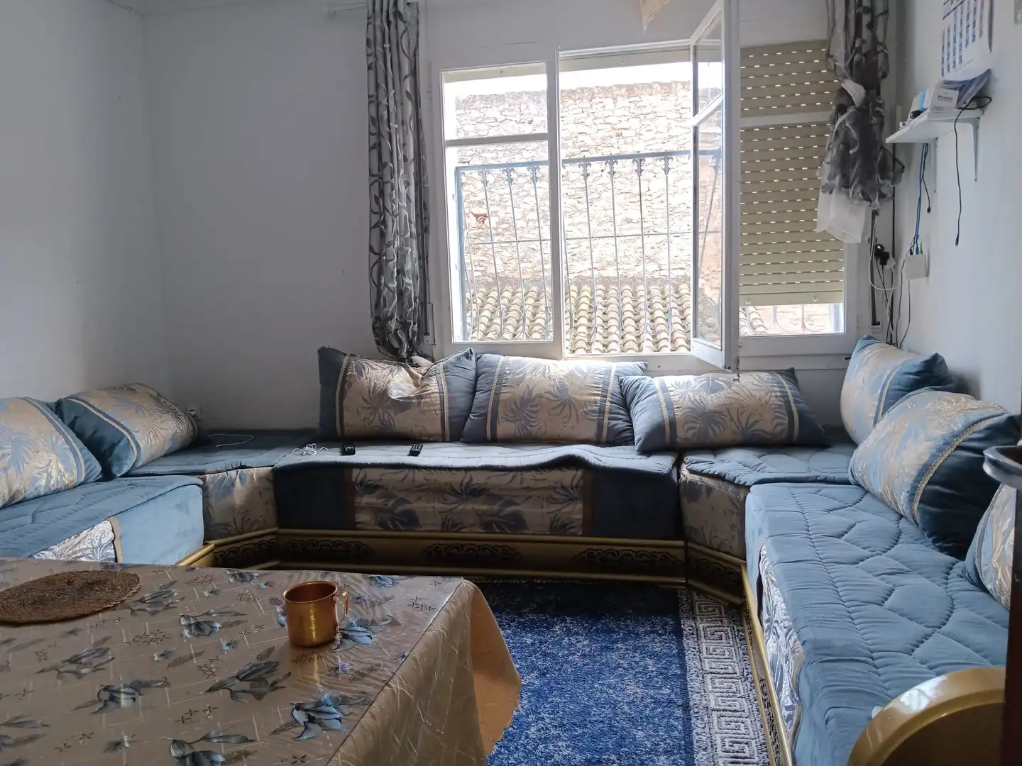 Sala d'estar de Casa adosada en venda en Tortosa