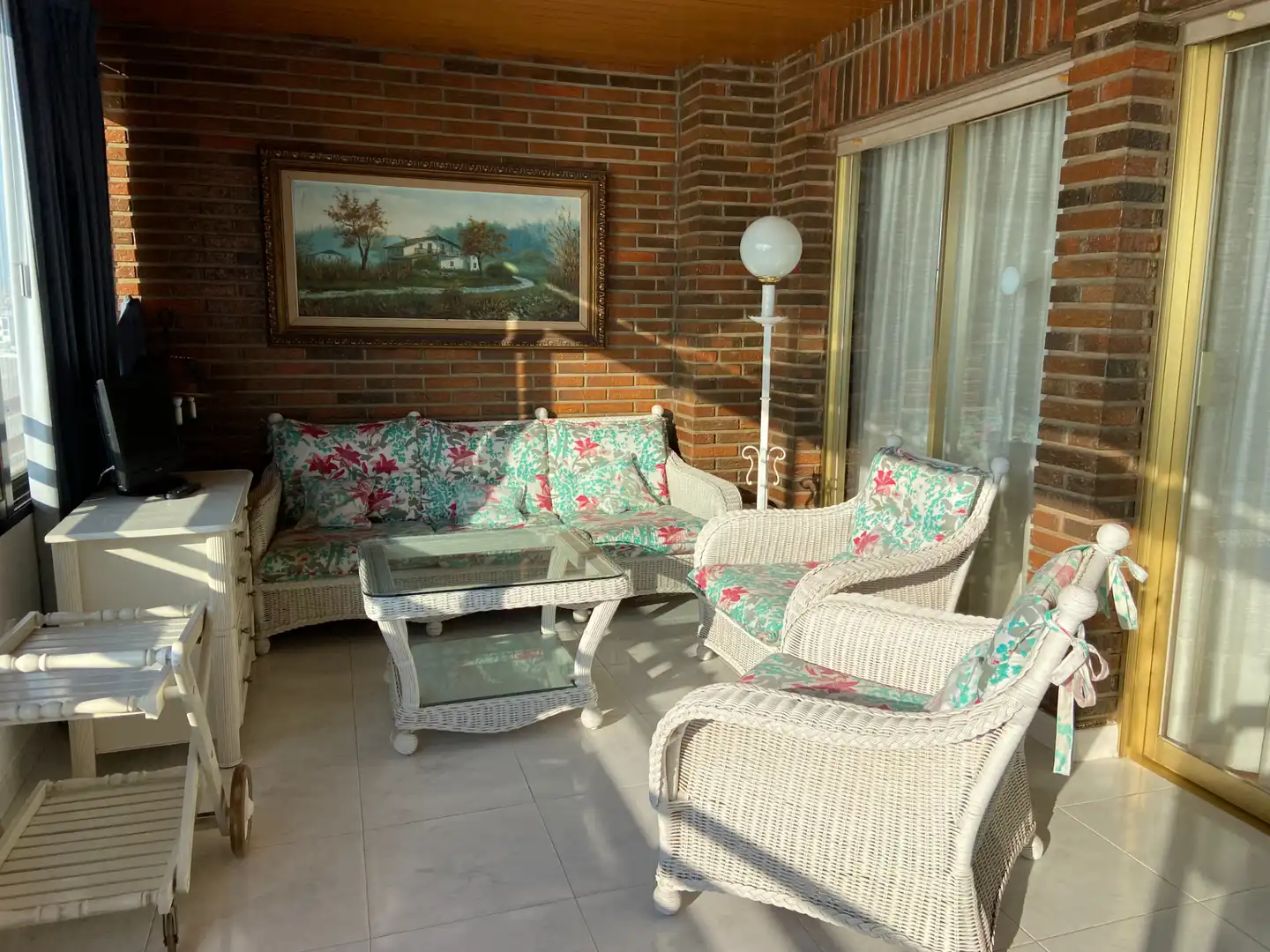 Terrace of Flat for rent in Benidorm  with Heating, Parquet flooring and Terrace