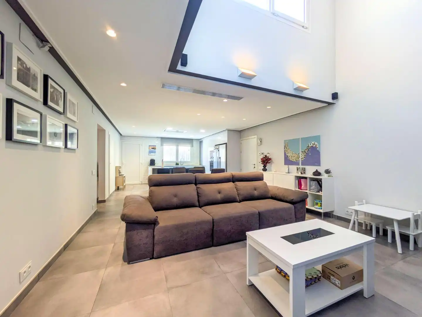 Wohnzimmer von Haus oder Chalet zum Verkauf in Amposta mit Heizung und Terrasse