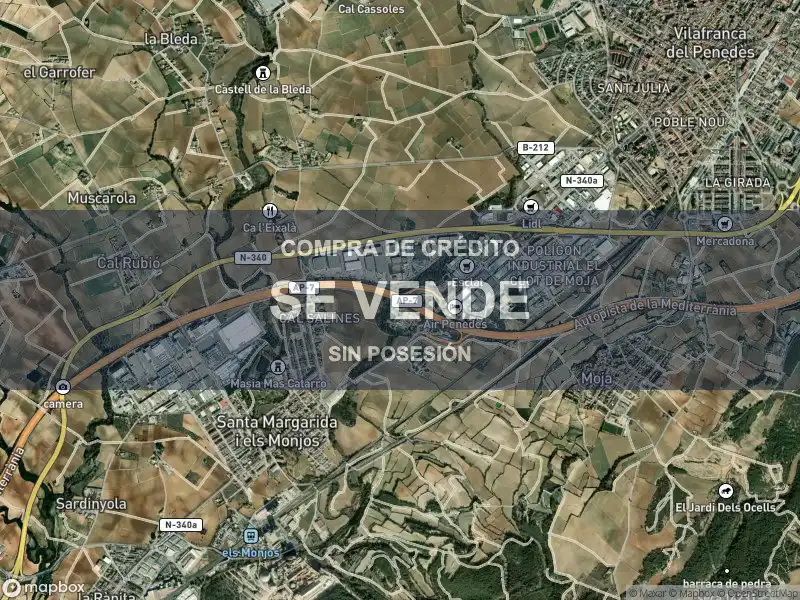 Piso en venta en Santa Margarida I Els Monjos