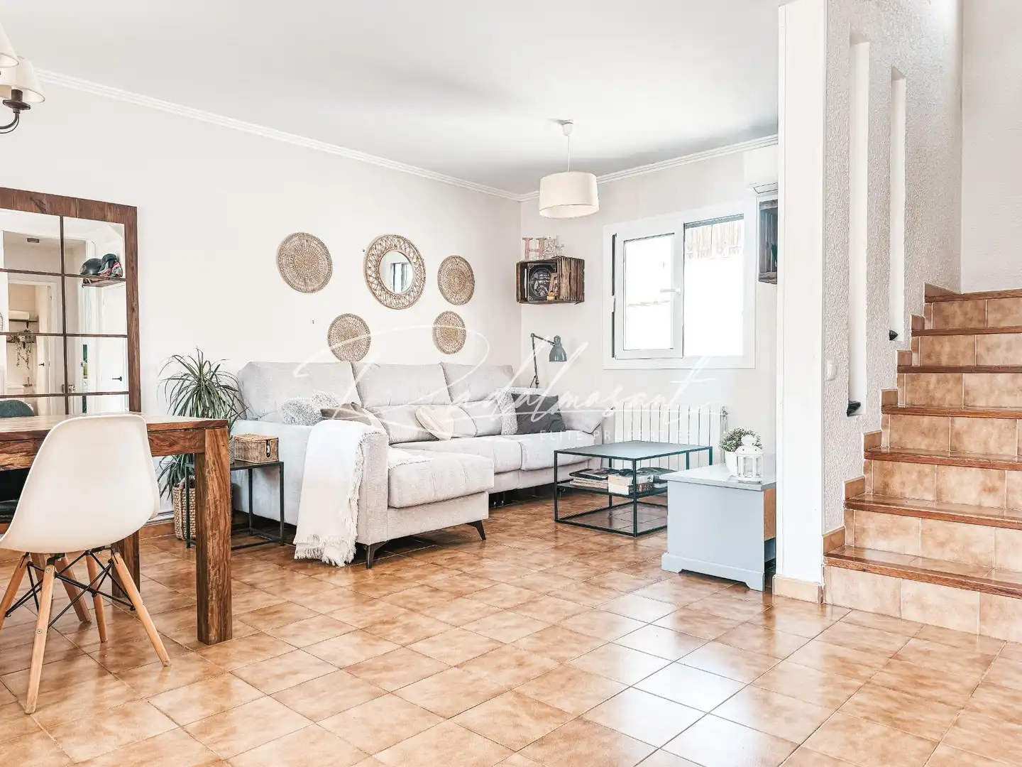 Sala d'estar de Casa o xalet en venda en  Tarragona Capital amb Aire condicionat, Calefacció i Jardí privat