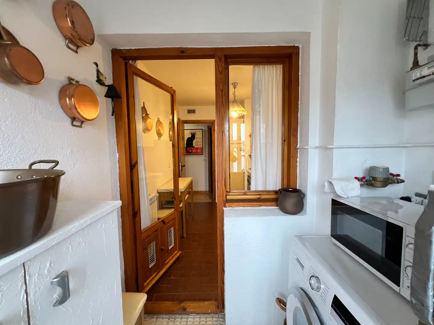 Kitchen of Attic for sale in Jaca  with Terrace and Community pool