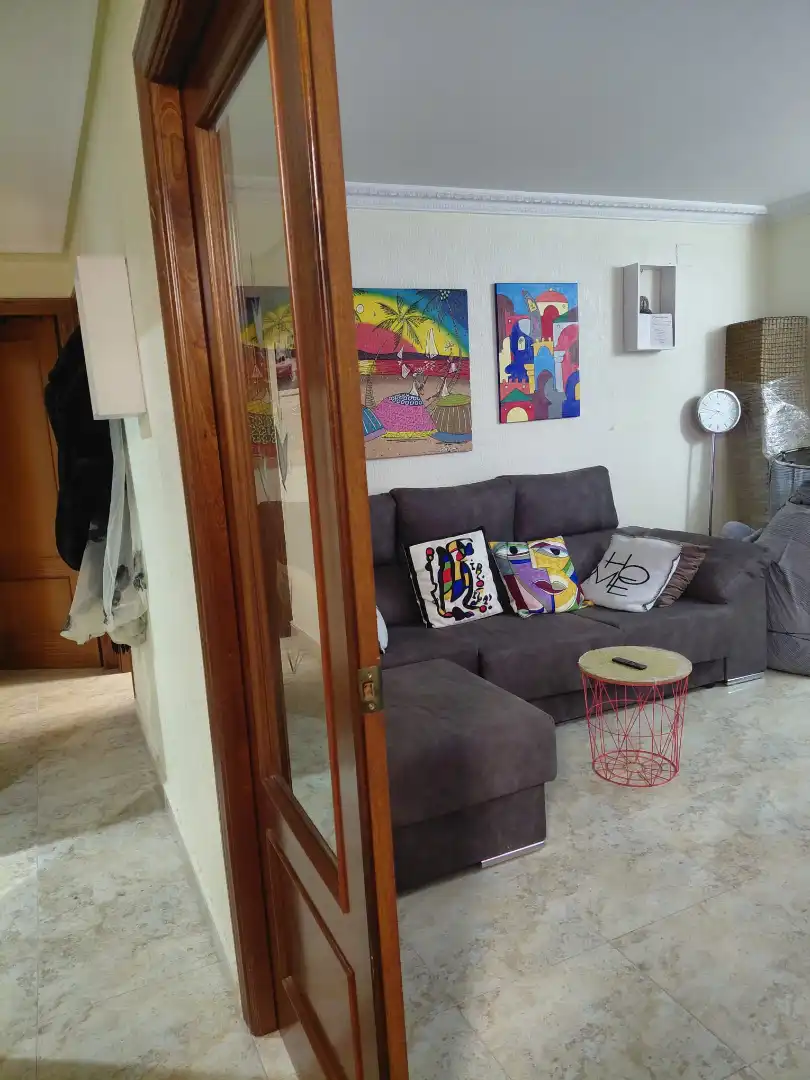 Sala d'estar de Pis en venda en Valencia amb Aire condicionat, Moblat i Forn