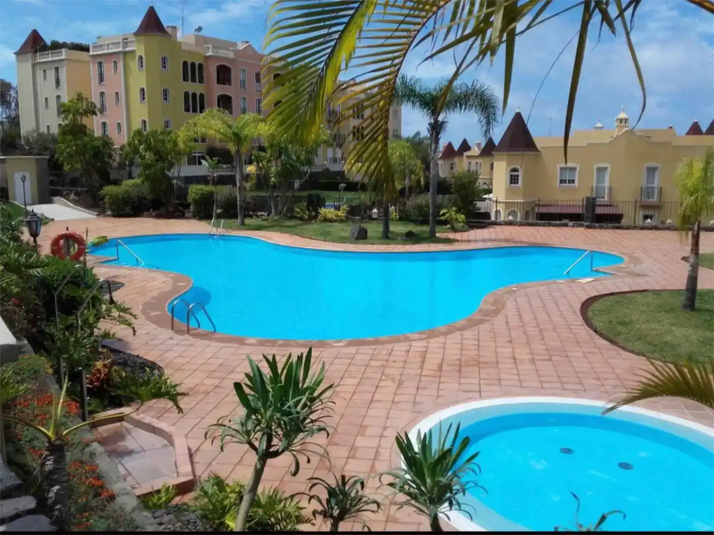 Schwimmbecken von Wohnung zur Miete in Santa Úrsula mit Schwimmbad, Möbliert und Balkon