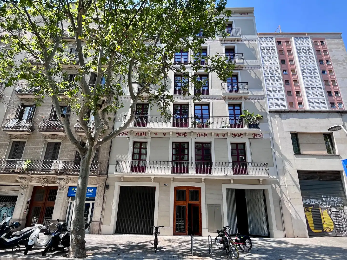 Vista exterior de Pis de lloguer en Barcelona amb Aire condicionat, Calefacció i Parquet