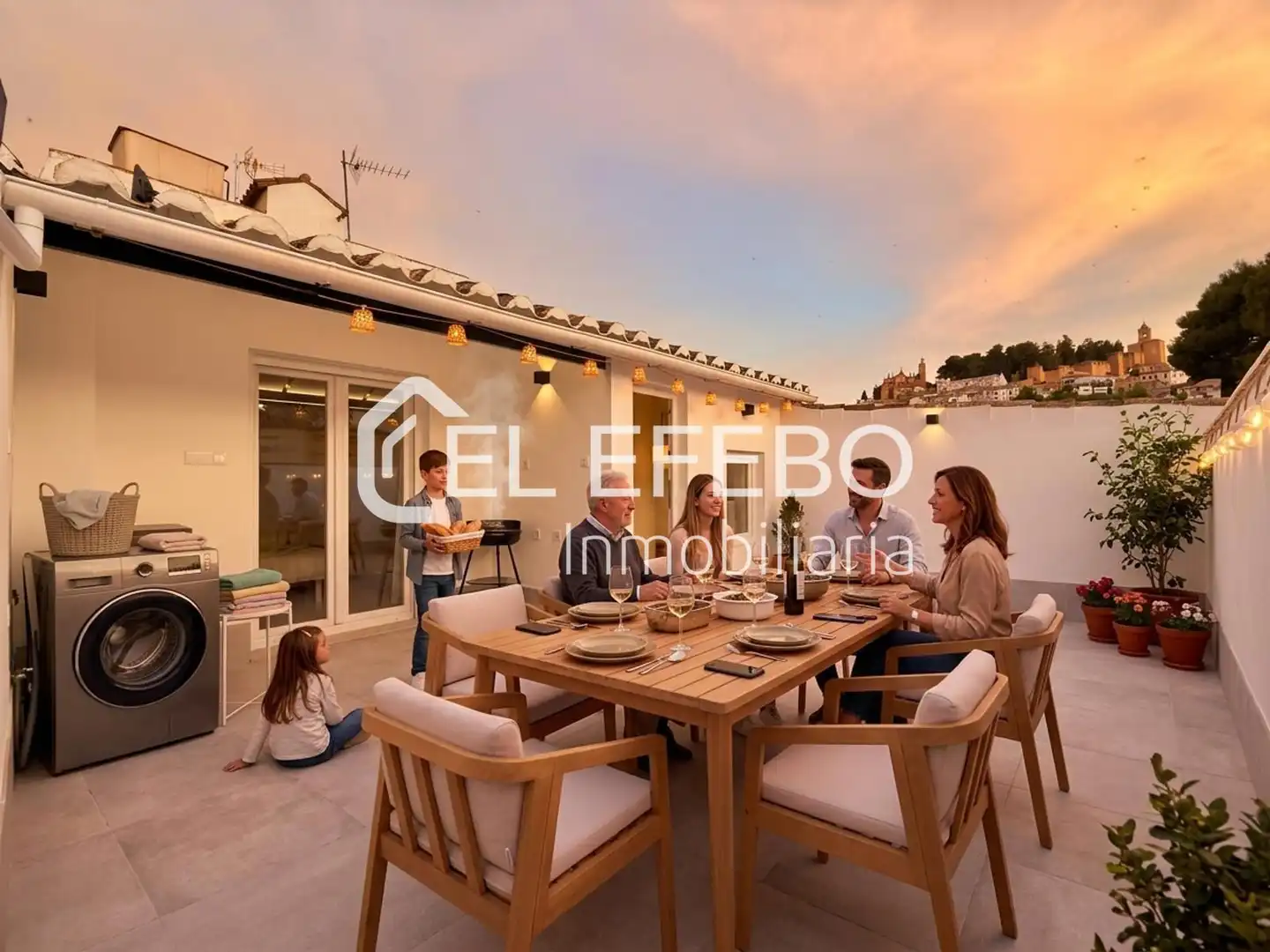 Terraza de Dúplex en venta en Antequera con Aire acondicionado, Calefacción y Parquet